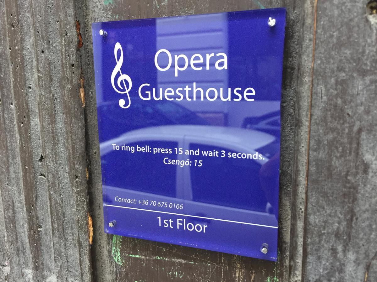 Opera Guesthouse Budapest Luaran gambar