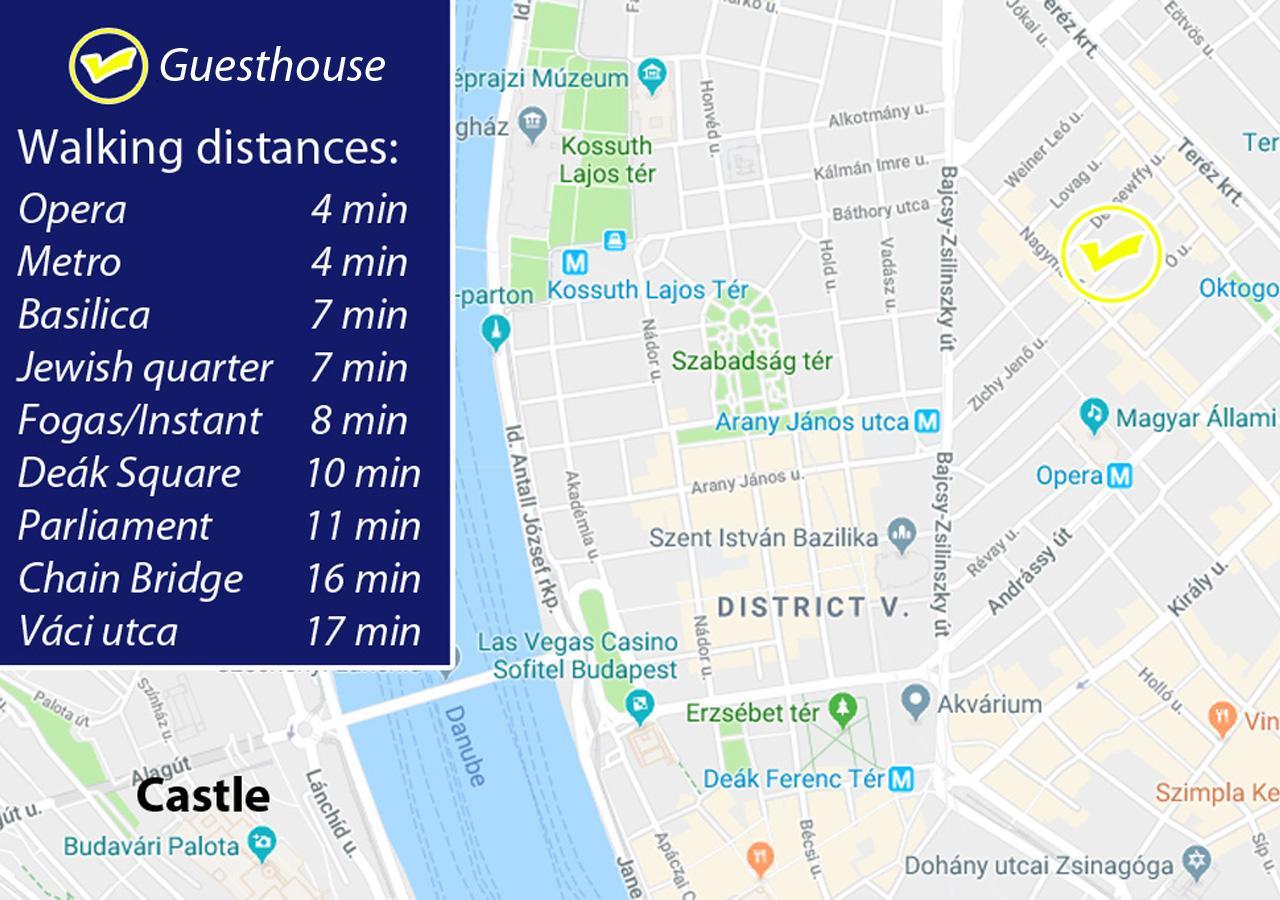 Opera Guesthouse Budapest Luaran gambar